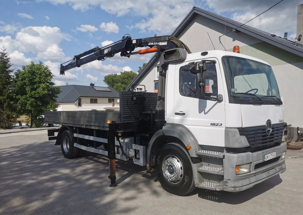 Mercedes-Benz Atego 1823 żuraw HDS Atlas 105.2 koła 315/80R22,5 - Tovornjak s kesonom, Tovornjak z dvigalom: slika 3 Mercedes-Benz Atego 1823 żuraw HDS Atlas 105.2 koła 315/80R22,5 - Tovornjak s kesonom, Tovornjak z dvigalom: slika 3
