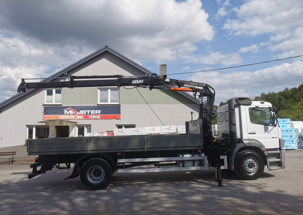 Mercedes-Benz Atego 1823 żuraw HDS Atlas 105.2 koła 315/80R22,5 - Tovornjak s kesonom, Tovornjak z dvigalom: slika 4 Mercedes-Benz Atego 1823 żuraw HDS Atlas 105.2 koła 315/80R22,5 - Tovornjak s kesonom, Tovornjak z dvigalom: slika 4