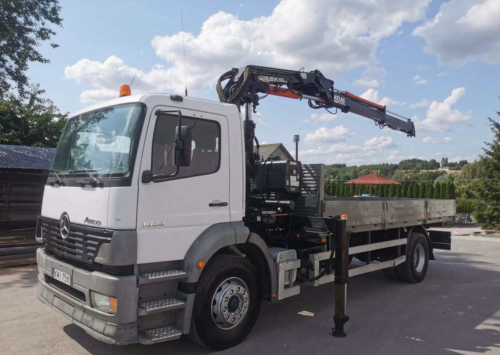 Mercedes-Benz Atego 1823 żuraw HDS Atlas 105.2 koła 315/80R22,5 - Tovornjak s kesonom, Tovornjak z dvigalom: slika 2 Mercedes-Benz Atego 1823 żuraw HDS Atlas 105.2 koła 315/80R22,5 - Tovornjak s kesonom, Tovornjak z dvigalom: slika 2