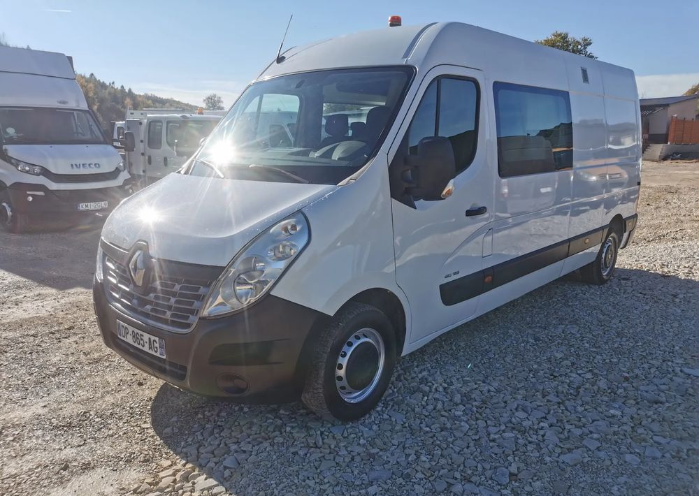 Renault Master L3H2 doka 7-osobowy Długi klima 2.3dCi-125KM Brygadówka - Furgon: slika 1 Renault Master L3H2 doka 7-osobowy Długi klima 2.3dCi-125KM Brygadówka - Furgon: slika 1