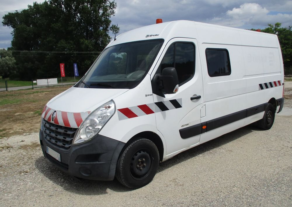 Renault Master L3H2 doka 7-osobowy Dubel 125dCi Brygadówka - Furgon: slika 1 Renault Master L3H2 doka 7-osobowy Dubel 125dCi Brygadówka - Furgon: slika 1