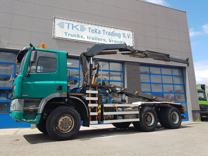 Ginaf M 3335 S 6x6 Palfinger PK 14080 + NCH - Tovornjak - kabelski sistem, Tovornjak z dvigalom: slika 1 Ginaf M 3335 S 6x6 Palfinger PK 14080 + NCH - Tovornjak - kabelski sistem, Tovornjak z dvigalom: slika 1