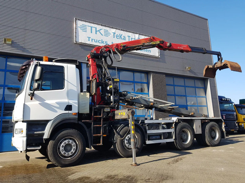 Ginaf X 4241 S 8x4 NCH Z-Crane Epsilon Palfinger Q170Z88 - Tovornjak - kabelski sistem, Tovornjak z dvigalom: slika 1 Ginaf X 4241 S 8x4 NCH Z-Crane Epsilon Palfinger Q170Z88 - Tovornjak - kabelski sistem, Tovornjak z dvigalom: slika 1