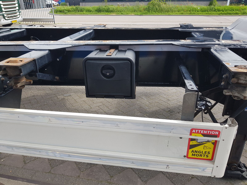 Kontejnerska polprikolica/ Polprikolica z zamenljivim tovoriščem Renders 3DFCST multi chassis SAF Schijfremmen: slika 18