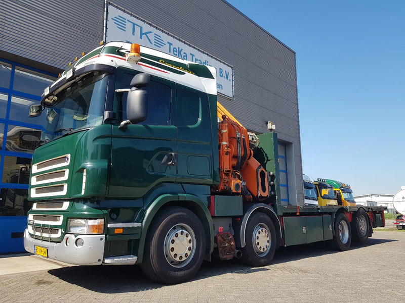 Scania R420 8x2 HIAB 800E-7 Hipro 80 ton/meter Winch Retarder - Tovornjak z dvigalom: slika 2 Scania R420 8x2 HIAB 800E-7 Hipro 80 ton/meter Winch Retarder - Tovornjak z dvigalom: slika 2