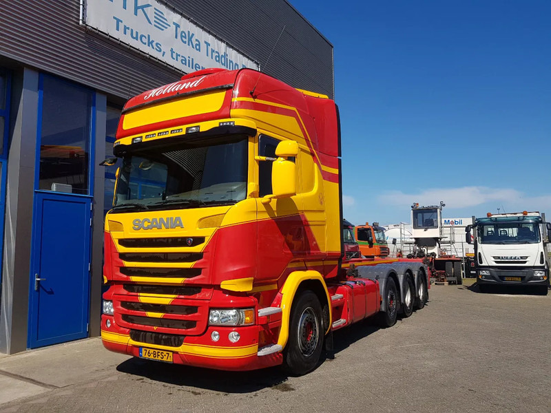Scania R450 8x2 Topline ADR EX/II, EX/III, FL en AT SCR only - Kontejnerski tovornjak/ Tovornjak z zamenljivim tovoriščem: slika 2 Scania R450 8x2 Topline ADR EX/II, EX/III, FL en AT SCR only - Kontejnerski tovornjak/ Tovornjak z zamenljivim tovoriščem: slika 2