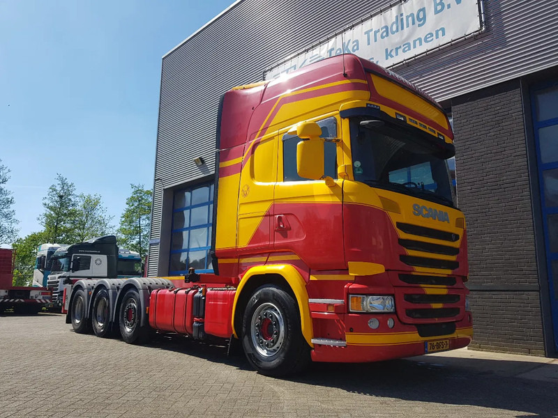 Scania R450 8x2 Topline ADR EX/II, EX/III, FL en AT SCR only - Kontejnerski tovornjak/ Tovornjak z zamenljivim tovoriščem: slika 5 Scania R450 8x2 Topline ADR EX/II, EX/III, FL en AT SCR only - Kontejnerski tovornjak/ Tovornjak z zamenljivim tovoriščem: slika 5