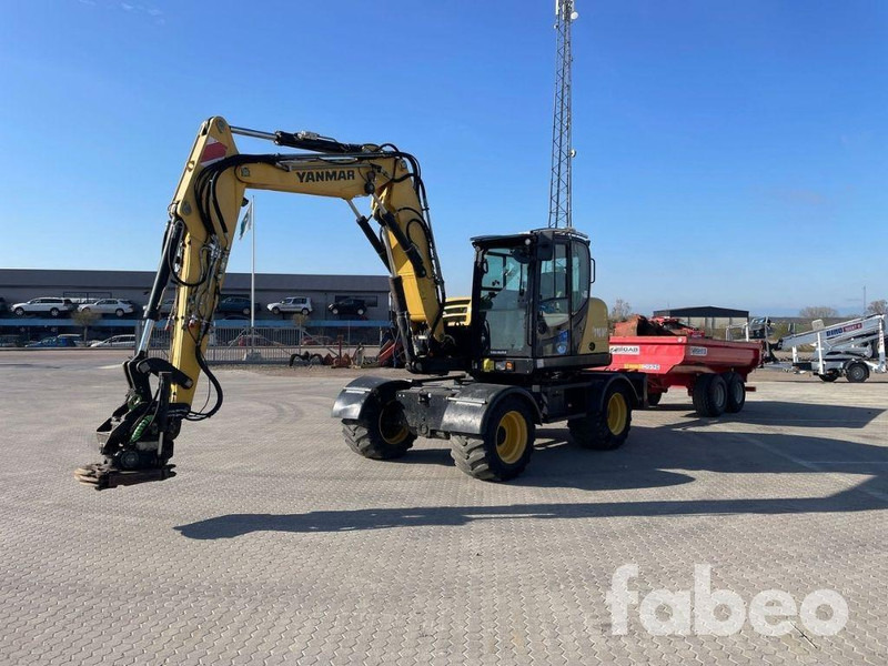 Yanmar B110W - Bager na kolesih: slika 1 Yanmar B110W - Bager na kolesih: slika 1