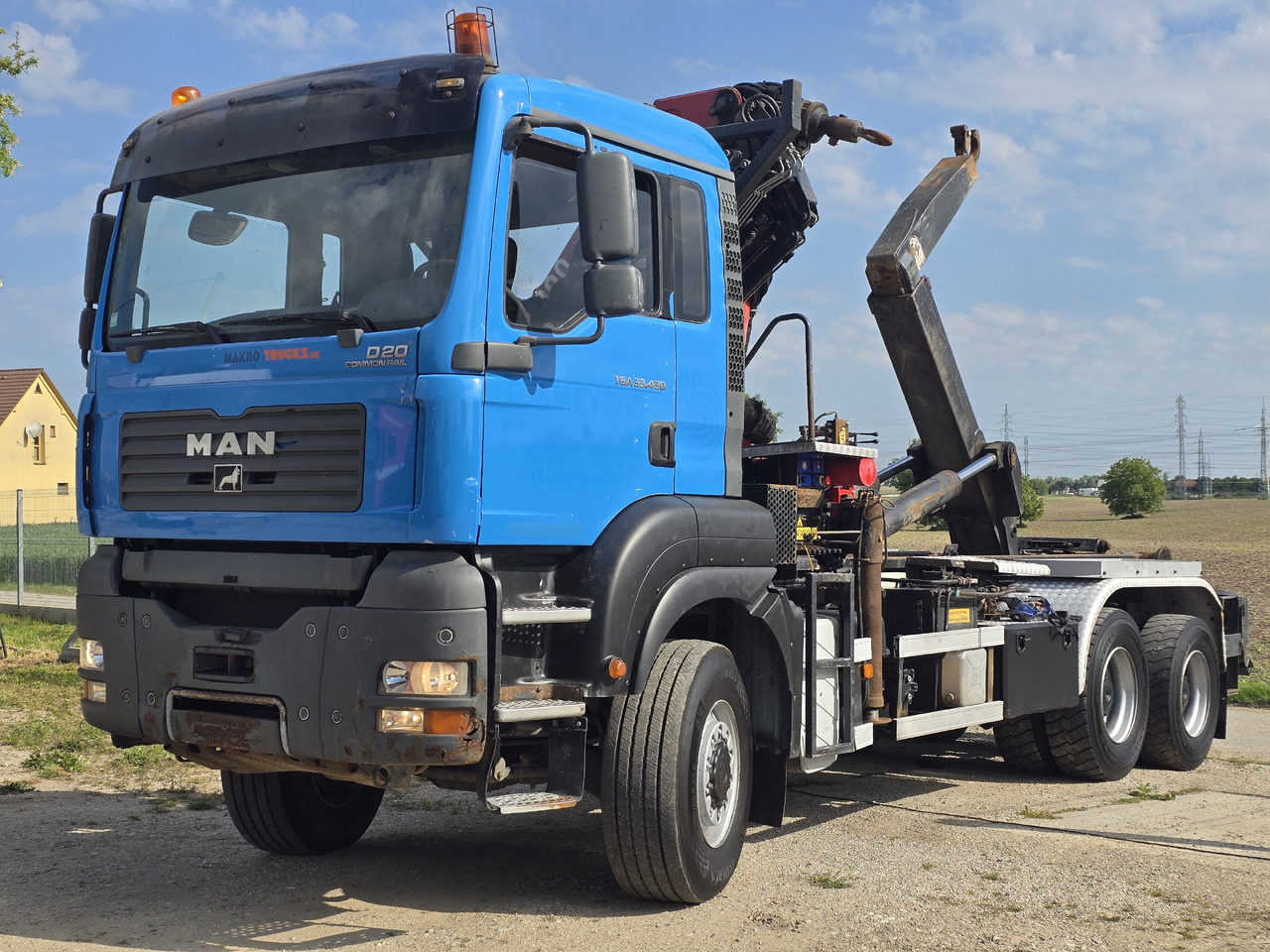 MAN TGA 33.430 6X6 / HMF 1823 K3+REM.CON./ HOOK SYSTEM - Kotalni prekucni tovornjak, Tovornjak z dvigalom: slika 4 MAN TGA 33.430 6X6 / HMF 1823 K3+REM.CON./ HOOK SYSTEM - Kotalni prekucni tovornjak, Tovornjak z dvigalom: slika 4