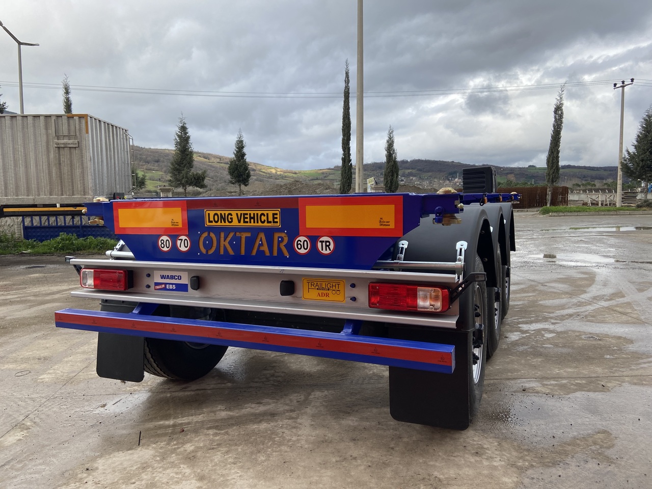 OKTAR ADR CONTAINER TRAILER 20 FEET 2023 - Kontejnerska polprikolica/ Polprikolica z zamenljivim tovoriščem: slika 3 OKTAR ADR CONTAINER TRAILER 20 FEET 2023 - Kontejnerska polprikolica/ Polprikolica z zamenljivim tovoriščem: slika 3