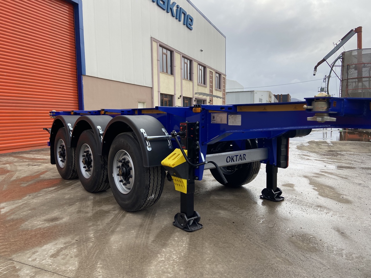 OKTAR ADR CONTAINER TRAILER 20 FEET 2023 - Kontejnerska polprikolica/ Polprikolica z zamenljivim tovoriščem: slika 2 OKTAR ADR CONTAINER TRAILER 20 FEET 2023 - Kontejnerska polprikolica/ Polprikolica z zamenljivim tovoriščem: slika 2