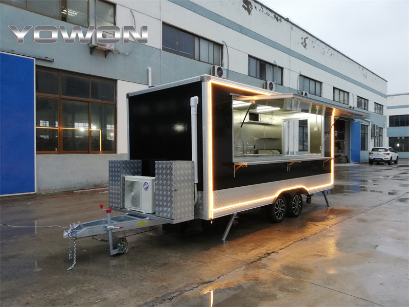 YOWON vintage model square food truck catering truck - Prikolica s hrano: slika 3 YOWON vintage model square food truck catering truck - Prikolica s hrano: slika 3