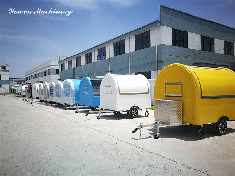 Yowon Customized hot sale food trailer from China - Prikolica s hrano: slika 1 Yowon Customized hot sale food trailer from China - Prikolica s hrano: slika 1