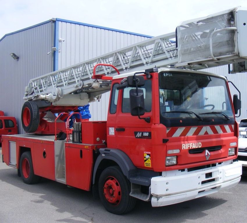 Renault Midliner M180 Drehleiter Feuerwehr EPSA23.5 1999 - Dvižna ploščad montirana na tovornjak: slika 2 Renault Midliner M180 Drehleiter Feuerwehr EPSA23.5 1999 - Dvižna ploščad montirana na tovornjak: slika 2