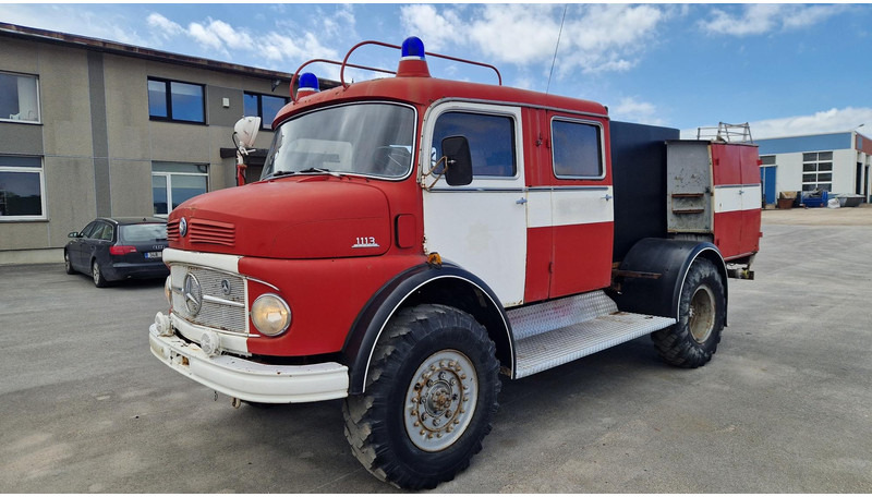 Mercedes-Benz 1113 4X4 new tank - Gasilsko vozilo: slika 1 Mercedes-Benz 1113 4X4 new tank - Gasilsko vozilo: slika 1