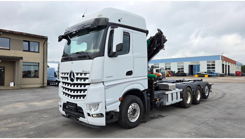 Mercedes-Benz Arocs 3253 8X4*4 Fassi F295 - Kotalni prekucni tovornjak, Tovornjak z dvigalom: slika 3 Mercedes-Benz Arocs 3253 8X4*4 Fassi F295 - Kotalni prekucni tovornjak, Tovornjak z dvigalom: slika 3