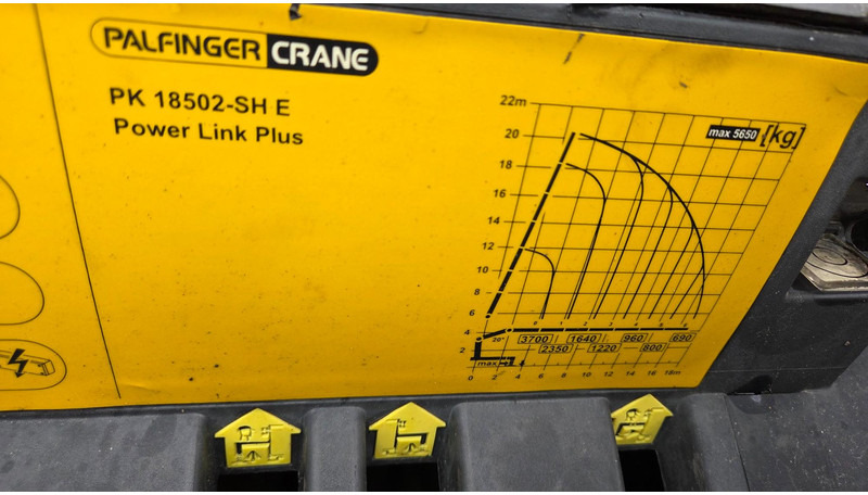 Palfinger PK18502 - Paletno dvigalo za Tovornjak: slika 5 Palfinger PK18502 - Paletno dvigalo za Tovornjak: slika 5