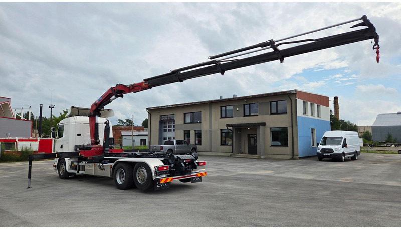 Scania G450 6X2*4 HMF 2120 crane 700 hours - Kotalni prekucni tovornjak, Tovornjak z dvigalom: slika 4 Scania G450 6X2*4 HMF 2120 crane 700 hours - Kotalni prekucni tovornjak, Tovornjak z dvigalom: slika 4