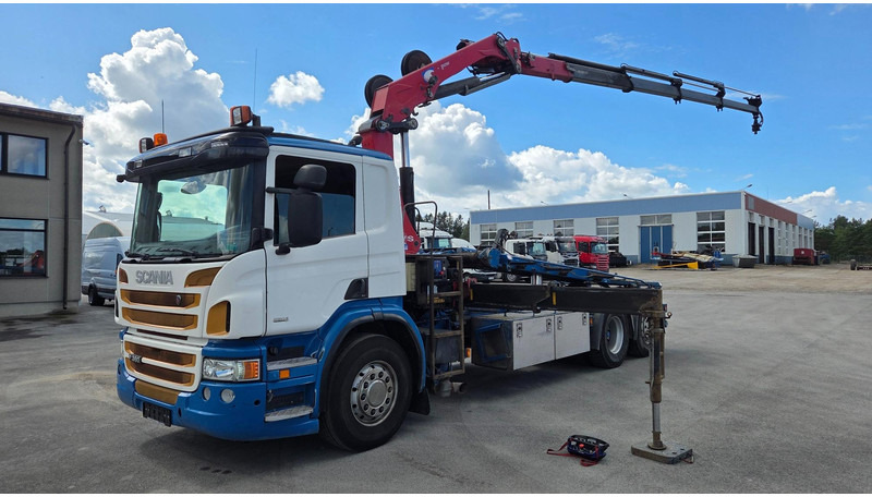 Scania P360 6X2*4 HMF 1720K4 EURO6 - Tovornjak - kabelski sistem, Tovornjak z dvigalom: slika 1 Scania P360 6X2*4 HMF 1720K4 EURO6 - Tovornjak - kabelski sistem, Tovornjak z dvigalom: slika 1
