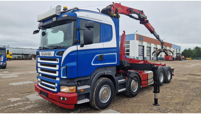 Scania R500 8X4 Epsilon E250Z95 - Kotalni prekucni tovornjak, Tovornjak z dvigalom: slika 1 Scania R500 8X4 Epsilon E250Z95 - Kotalni prekucni tovornjak, Tovornjak z dvigalom: slika 1