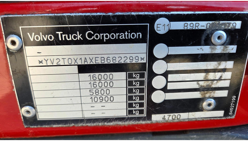 Volvo FL250 4X2 lizing Volvo FL250 4X2: slika 13