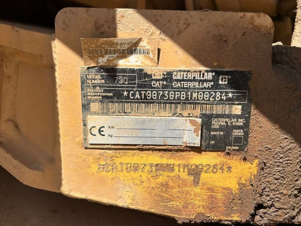 CAT 730 (Under Preparation) - Zglobni demper: slika 2 CAT 730 (Under Preparation) - Zglobni demper: slika 2