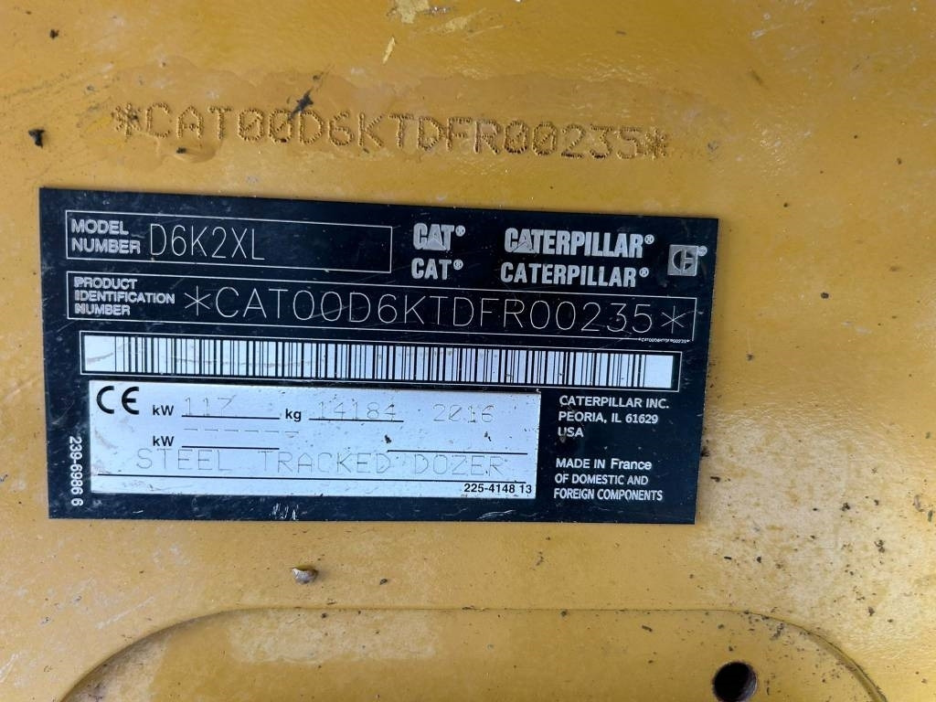 CAT D 6 K 2 XL (CE + EPA / Under Preparation) - Buldožer: slika 2 CAT D 6 K 2 XL (CE + EPA / Under Preparation) - Buldožer: slika 2