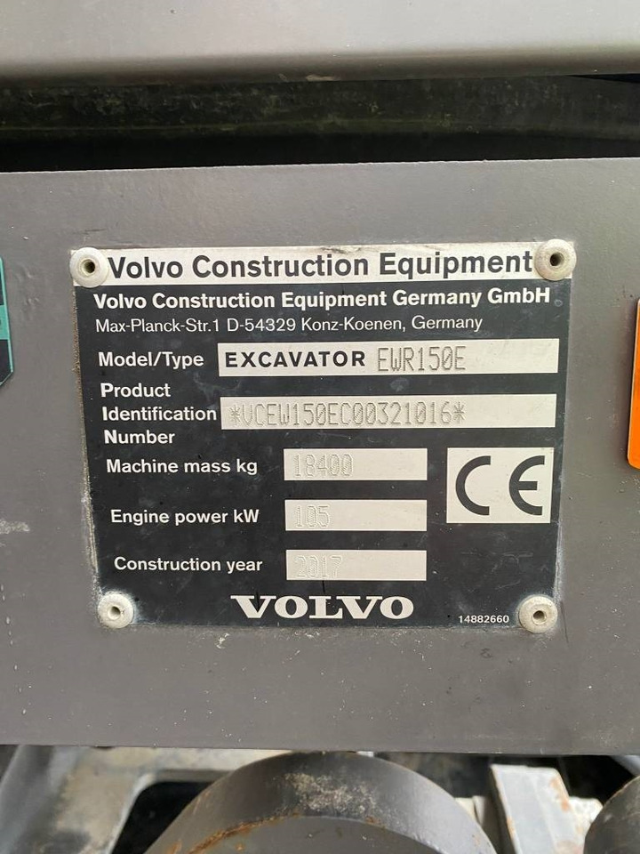 Volvo EWR 150 E (Under Preparation) - Bager na kolesih: slika 2 Volvo EWR 150 E (Under Preparation) - Bager na kolesih: slika 2