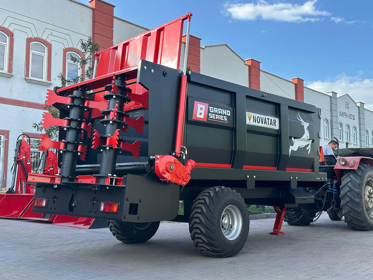 Novatar Manure Spreader 6 m3 - Trosilnik gnoja: slika 3 Novatar Manure Spreader 6 m3 - Trosilnik gnoja: slika 3