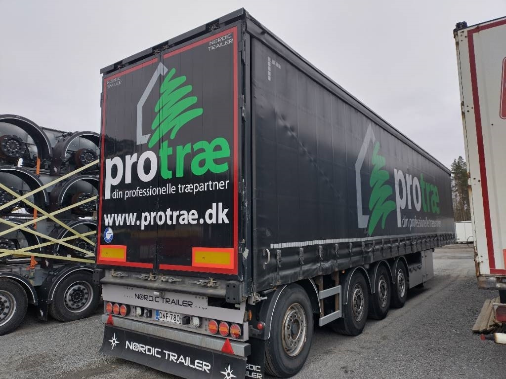 Nordic Trailer 4 aks. 30tn kapellivaunu - Polprikolica s ponjavo: slika 3 Nordic Trailer 4 aks. 30tn kapellivaunu - Polprikolica s ponjavo: slika 3