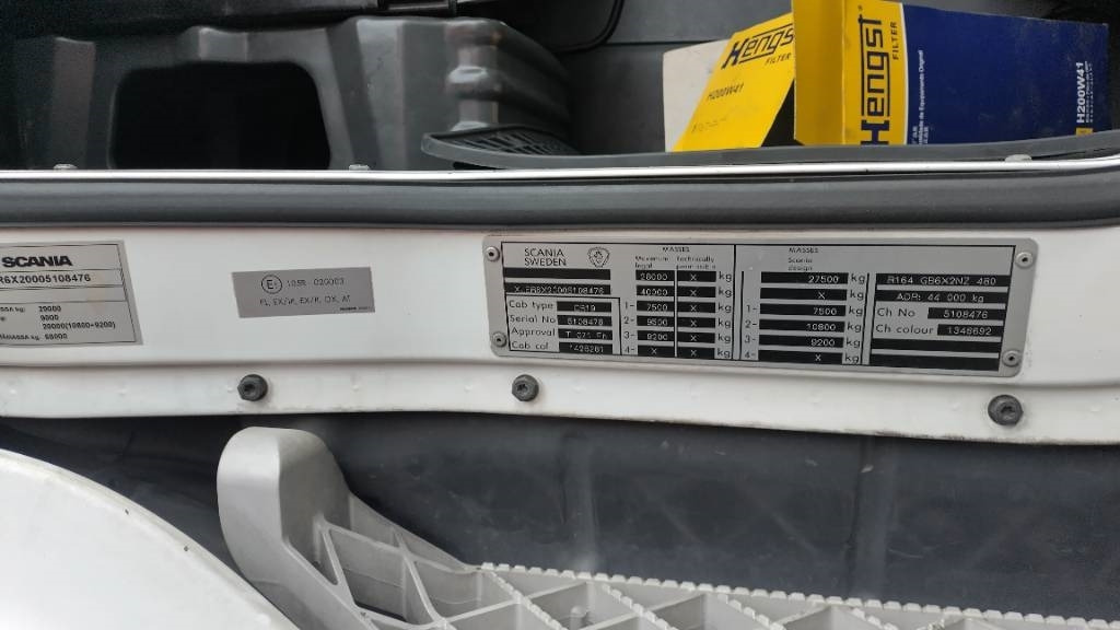 Scania R164 480 rautajouset,av4100mm , ADR. HIENO!! - Tovornjak-šasija: slika 5 Scania R164 480 rautajouset,av4100mm , ADR. HIENO!! - Tovornjak-šasija: slika 5