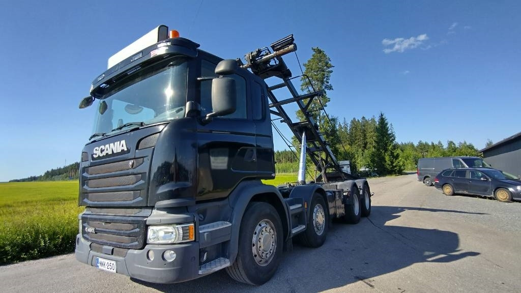 Scania R490 8x4 multilift vaijerilaite,napaperät - Komunalni tovornjak: slika 2 Scania R490 8x4 multilift vaijerilaite,napaperät - Komunalni tovornjak: slika 2