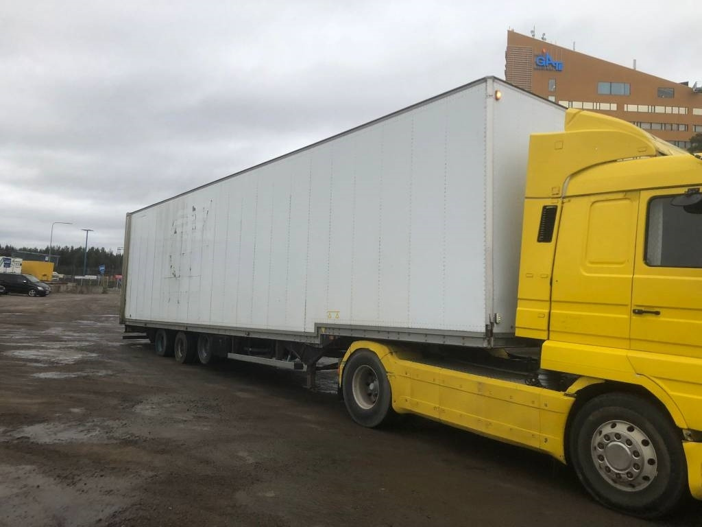 Van Hool pokattu megakärry,varastoksi - Polprikolica zabojnik: slika 1 Van Hool pokattu megakärry,varastoksi - Polprikolica zabojnik: slika 1