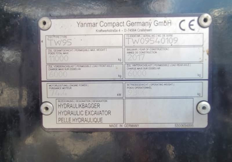 Schaeff TW95 / SPROWADZONA Z FRANCJI/ 6 500 MTH - Bager na kolesih: slika 2 Schaeff TW95 / SPROWADZONA Z FRANCJI/ 6 500 MTH - Bager na kolesih: slika 2