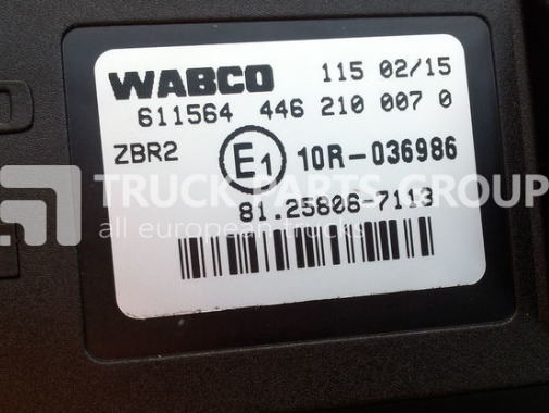 MAN TGX, TGL, TGM, TGS, ZBR2, ZBR control unit 81258067113, 44621000 control unit - ECU za Tovornjak: slika 5 MAN TGX, TGL, TGM, TGS, ZBR2, ZBR control unit 81258067113, 44621000 control unit - ECU za Tovornjak: slika 5