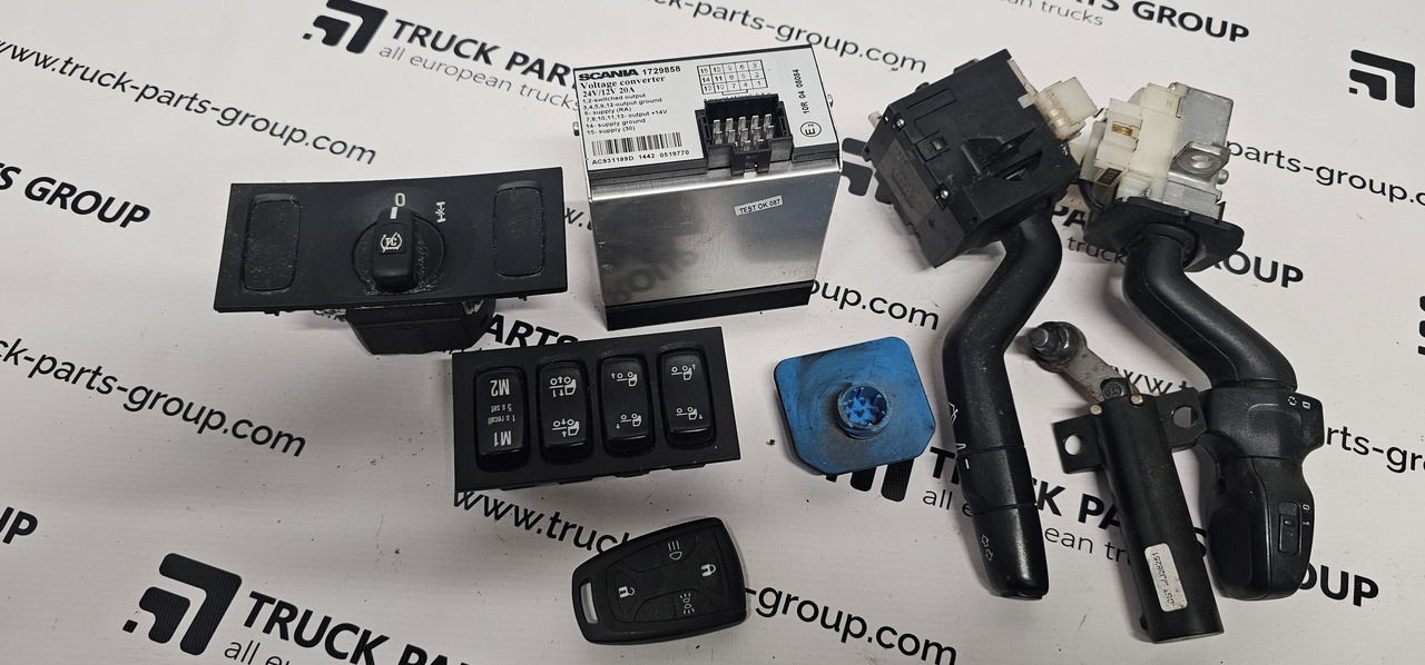 Scania SCANIA T, P, G, R, L, S series, EURO6 emission CAB inside small electronic, switches, control units, wiper arm, steering wheel control, light control unit, voltage converter 1729858, 0458341, AC931199 - ECU: slika 1 Scania SCANIA T, P, G, R, L, S series, EURO6 emission CAB inside small electronic, switches, control units, wiper arm, steering wheel control, light control unit, voltage converter 1729858, 0458341, AC931199 - ECU: slika 1