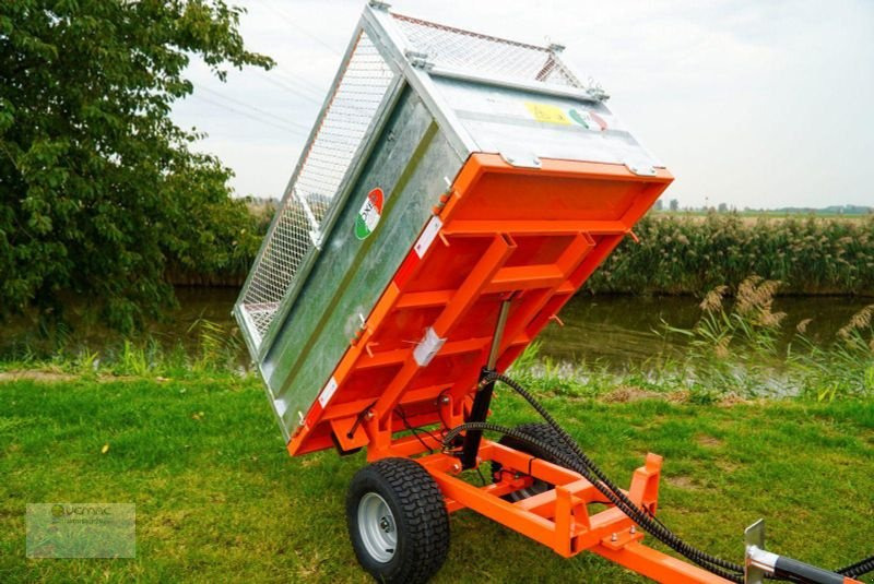 Nov Kmetijska kiper prikolica/ Demper Vemac Kippanhänger HK1000G 1,0t 1000kg Gitter Kipper Anhänger Traktor: slika 8