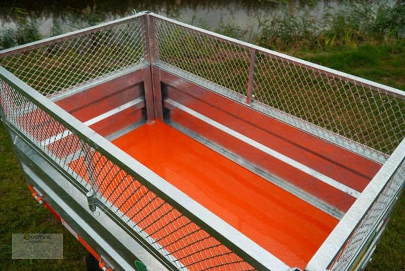 Nov Kmetijska kiper prikolica/ Demper Vemac Kippanhänger HK1000G 1,0t 1000kg Gitter Kipper Anhänger Traktor: slika 9
