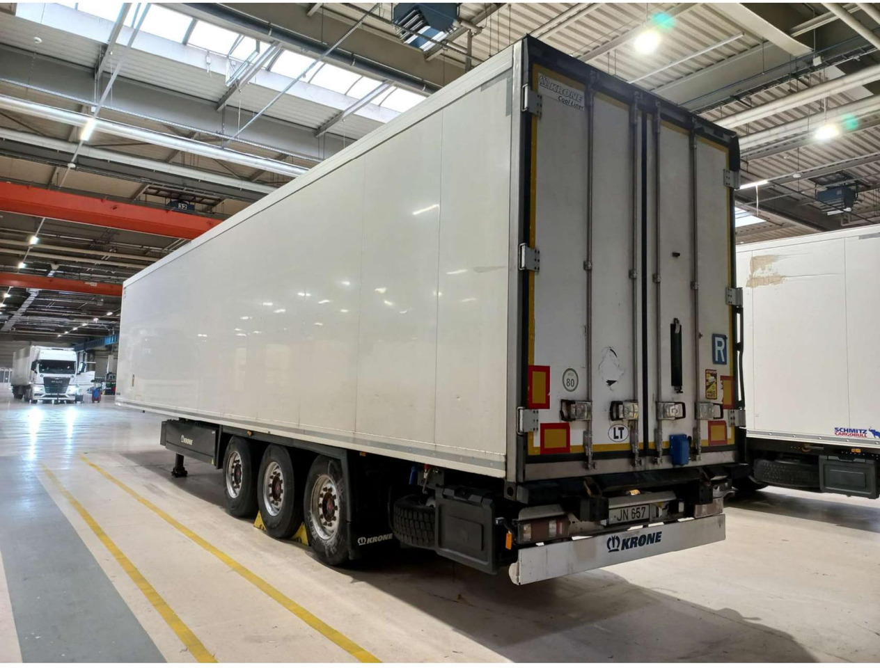 2018 Krone Double Deck Cool Liner FP 60 ThermoKing SLXi 300 Lifting Axle - Polprikolica hladilnik: slika 4 2018 Krone Double Deck Cool Liner FP 60 ThermoKing SLXi 300 Lifting Axle - Polprikolica hladilnik: slika 4
