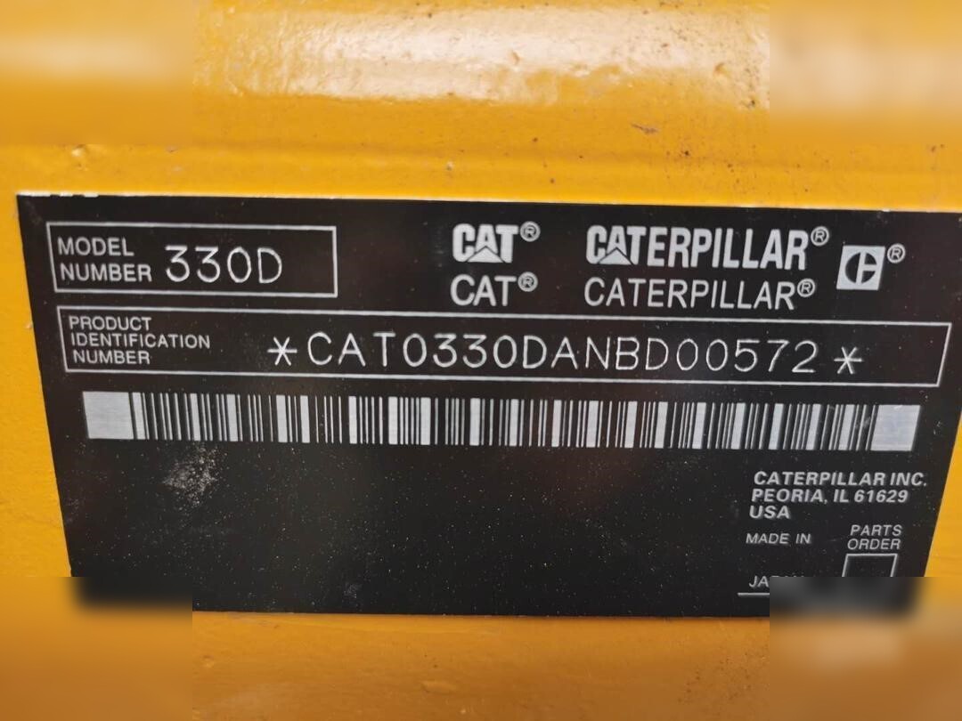 CATERPILLAR 330D - Bager goseničar: slika 5 CATERPILLAR 330D - Bager goseničar: slika 5