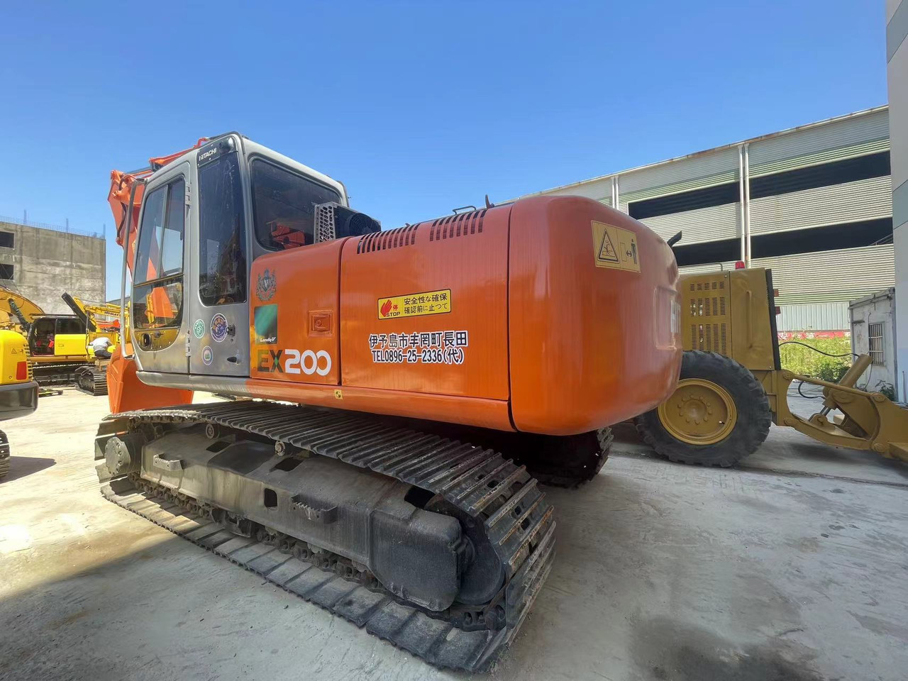 HITACHI ZX200 - Bager goseničar: slika 3 HITACHI ZX200 - Bager goseničar: slika 3