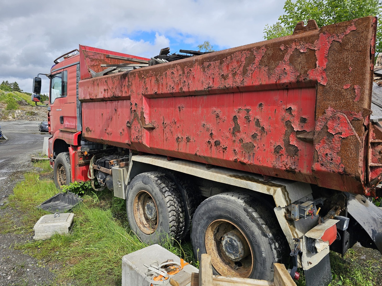 MAN TGA 26.480 6x4 Manual Full Steel - Tovornjak prekucnik: slika 2 MAN TGA 26.480 6x4 Manual Full Steel - Tovornjak prekucnik: slika 2
