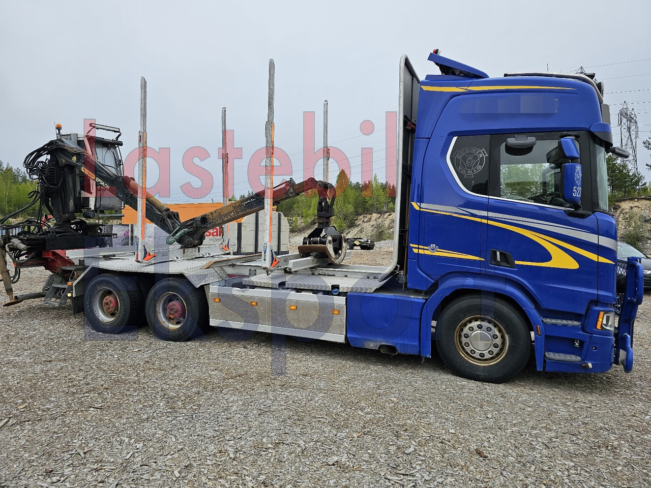 Scania R650 - Tovornjak za prevoz lesa, Tovornjak z dvigalom: slika 1 Scania R650 - Tovornjak za prevoz lesa, Tovornjak z dvigalom: slika 1