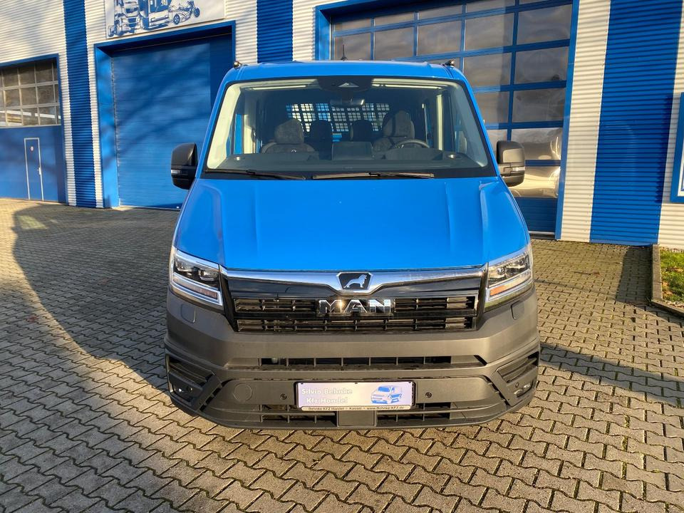 MAN TGE 3.180 4x4 Doka Pritsche Lang *INKL.19% MWT* AUTOMATIK*LED*CAM*AHK*TEMPO*STANDHZG*UVM* - Dostavno vozilo s kesonom, Dostavno vozilo z dvojno kabino: slika 3 MAN TGE 3.180 4x4 Doka Pritsche Lang *INKL.19% MWT* AUTOMATIK*LED*CAM*AHK*TEMPO*STANDHZG*UVM* - Dostavno vozilo s kesonom, Dostavno vozilo z dvojno kabino: slika 3