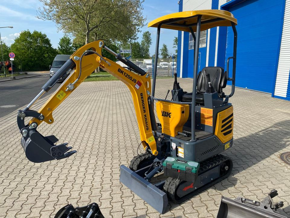 Minibagger BK1250JS + Zubehör *INKL.19% MWST*KUBOTA*BERGER KRAUS*JOYSTICK*SOFORT!* - Mini bager: slika 4 Minibagger BK1250JS + Zubehör *INKL.19% MWST*KUBOTA*BERGER KRAUS*JOYSTICK*SOFORT!* - Mini bager: slika 4
