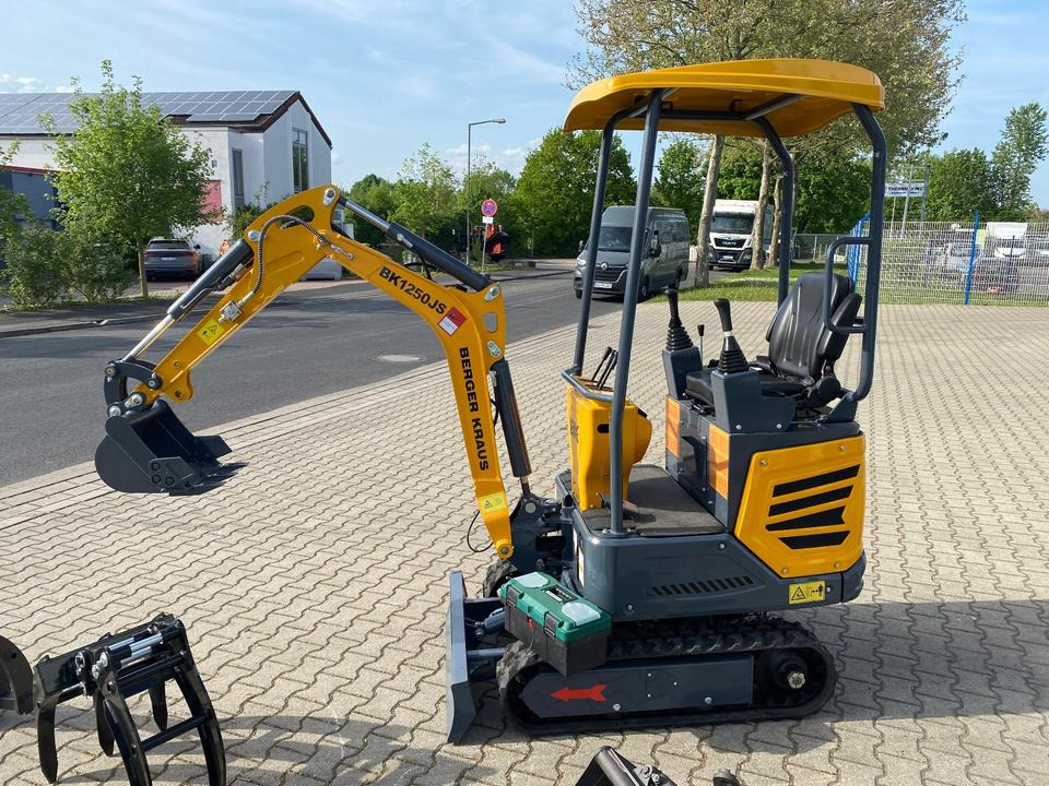 Minibagger BK1250JS + Zubehör *INKL.19% MWST*KUBOTA*BERGER KRAUS*JOYSTICK*SOFORT!* - Mini bager: slika 5 Minibagger BK1250JS + Zubehör *INKL.19% MWST*KUBOTA*BERGER KRAUS*JOYSTICK*SOFORT!* - Mini bager: slika 5