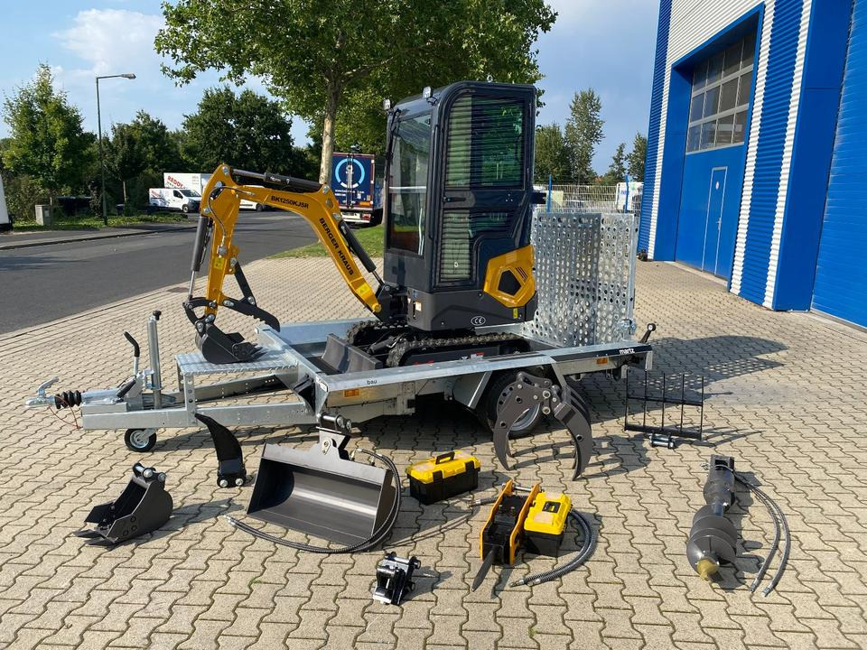 Minibagger BK1250KJSR + Tieflader + Zubehör *INKL.19% MWST*BERGER KRAUS*VERSTELLFAHRWERK* KUBOTA*SOFORT!* - Mini bager: slika 2 Minibagger BK1250KJSR + Tieflader + Zubehör *INKL.19% MWST*BERGER KRAUS*VERSTELLFAHRWERK* KUBOTA*SOFORT!* - Mini bager: slika 2