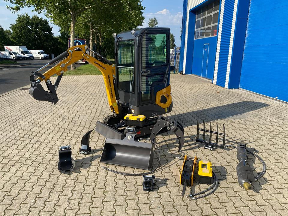 Minibagger BK1250KJSR inkl. großem Zubehörpaket *INKL.19% MWST*BERGER KRAUS*KUBOTA* VERSTELLFAHRWERK*SOFORT!* - Mini bager: slika 1 Minibagger BK1250KJSR inkl. großem Zubehörpaket *INKL.19% MWST*BERGER KRAUS*KUBOTA* VERSTELLFAHRWERK*SOFORT!* - Mini bager: slika 1