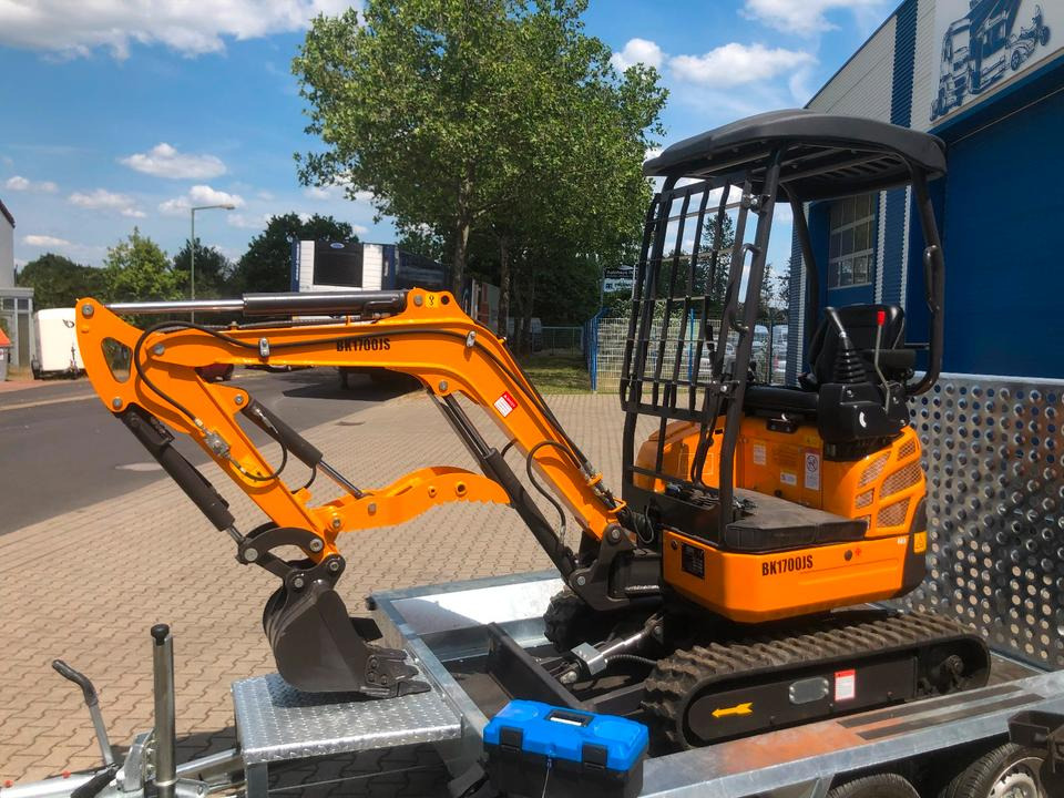 Minibagger BK1700JS +Tieflader +Zubehör *INKL.19% MWST*BERGER KRAUS*KUBOTA*JOYST*SOFORT! - Mini bager, Prikolica: slika 5 Minibagger BK1700JS +Tieflader +Zubehör *INKL.19% MWST*BERGER KRAUS*KUBOTA*JOYST*SOFORT! - Mini bager, Prikolica: slika 5