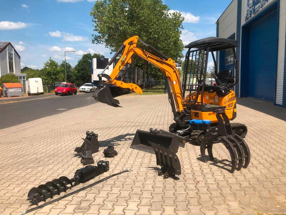Minibagger BK1700JS + Zubehör *INKL.19% MWST*BERGER KRAUS*KUBOTA*JOYST*SOFORT! - Mini bager: slika 2 Minibagger BK1700JS + Zubehör *INKL.19% MWST*BERGER KRAUS*KUBOTA*JOYST*SOFORT! - Mini bager: slika 2